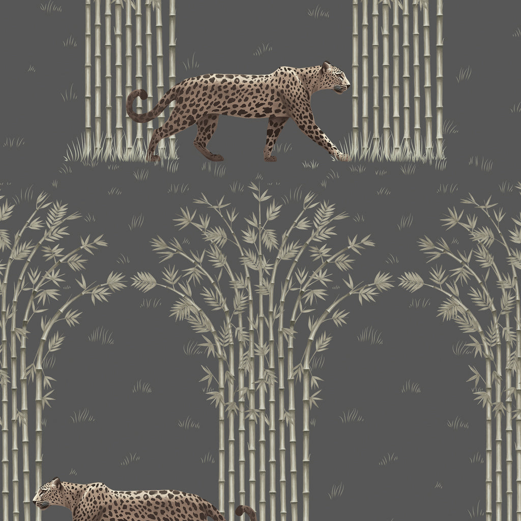 Bamboo Grove-Carbon