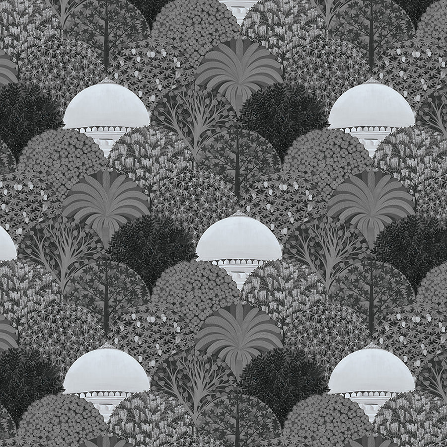 Lodhi Gardens-Silver & Grey