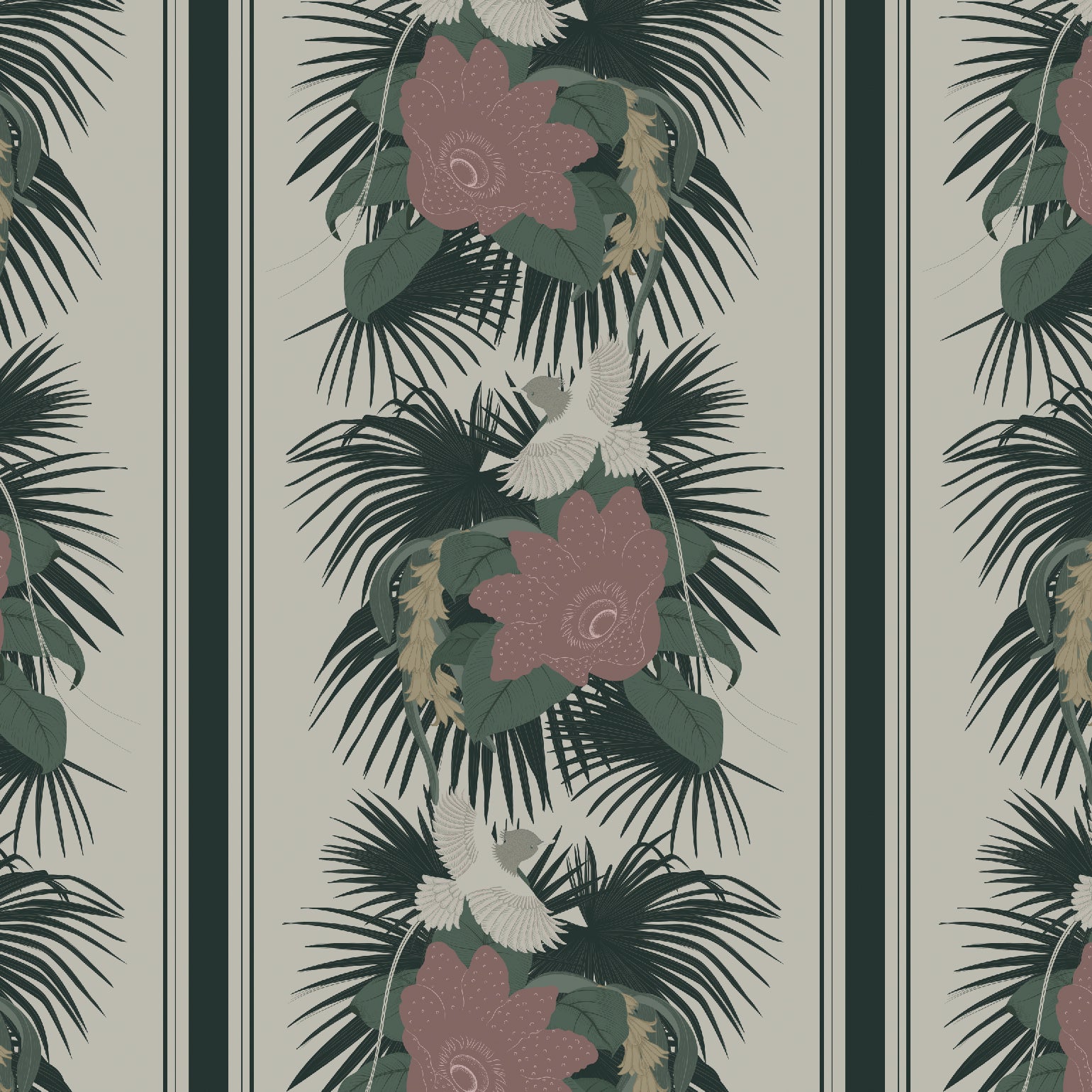 Cherrapunji-Lace White & Coral (Remove)