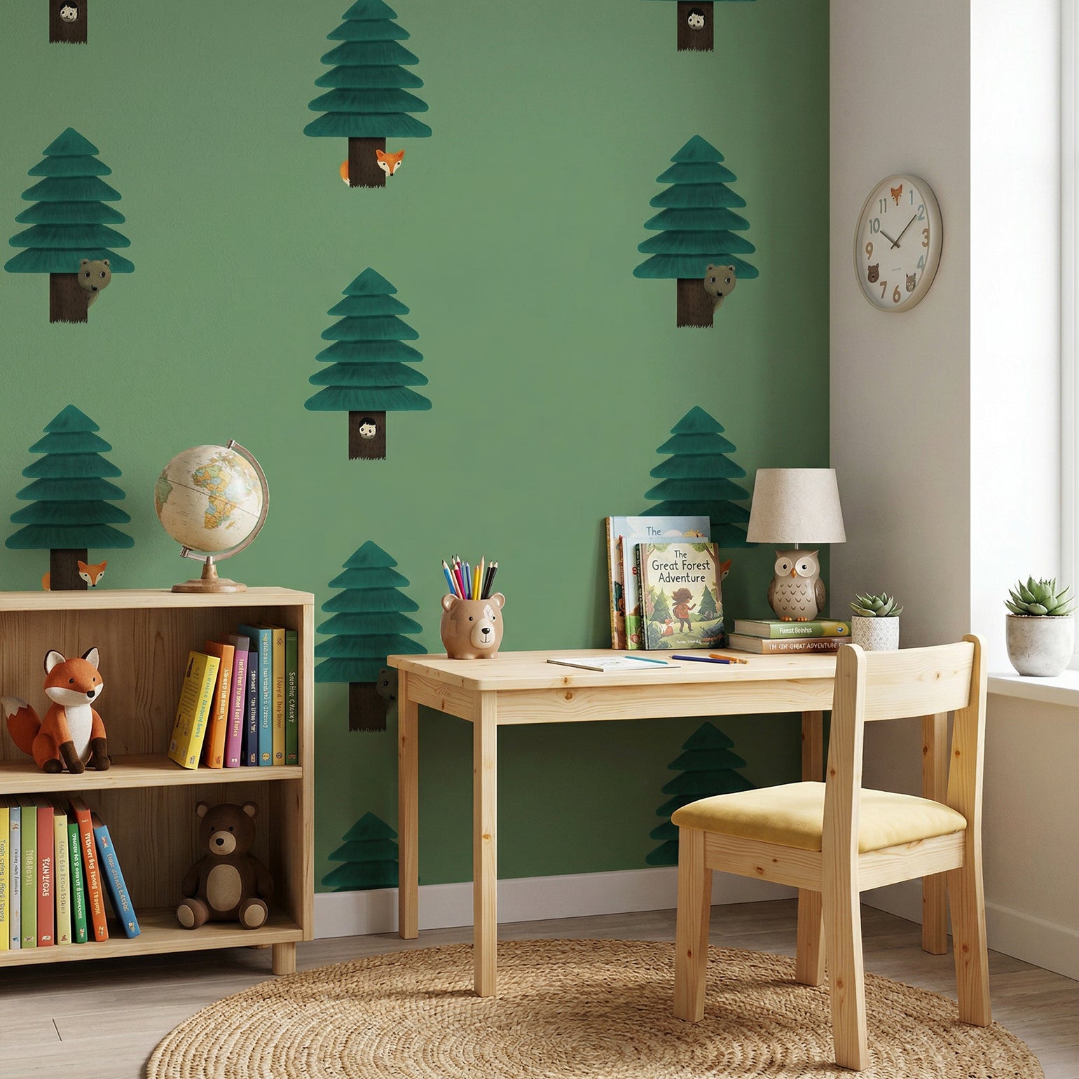 Hide & Seek-Forest Green