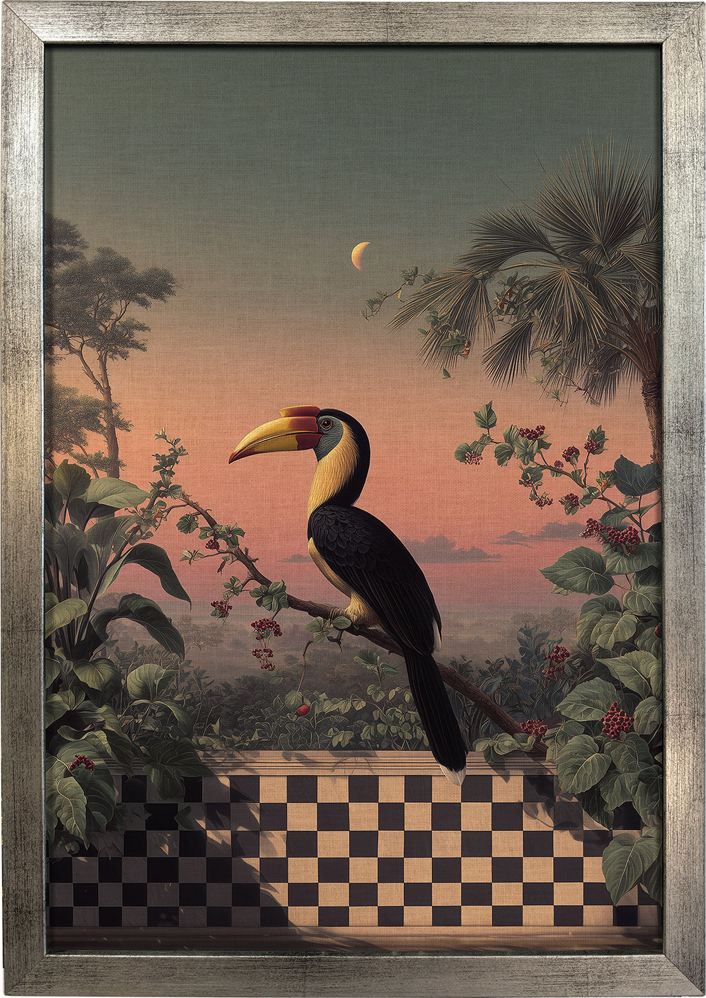 Hornbill in Stillness