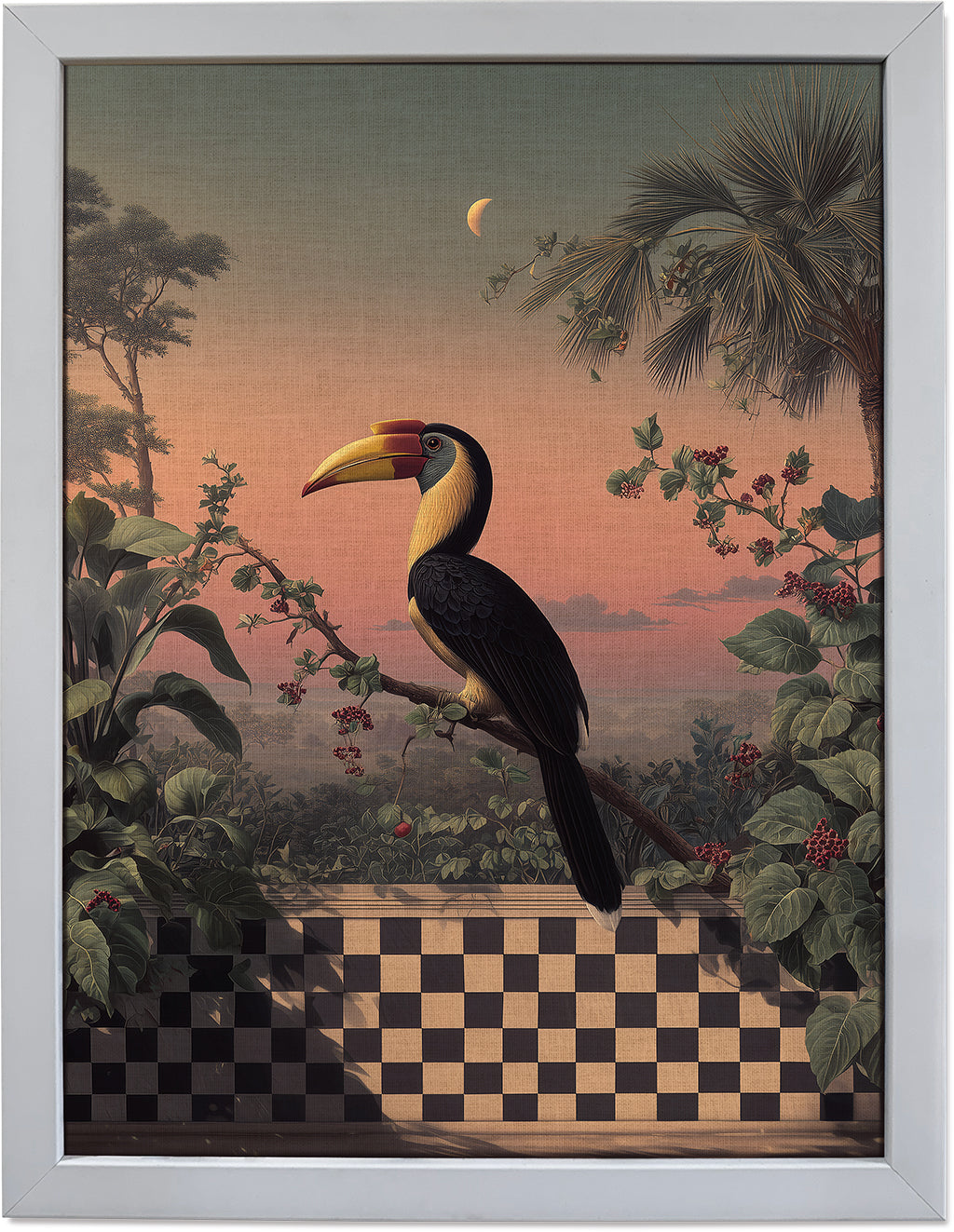 Hornbill in Stillness