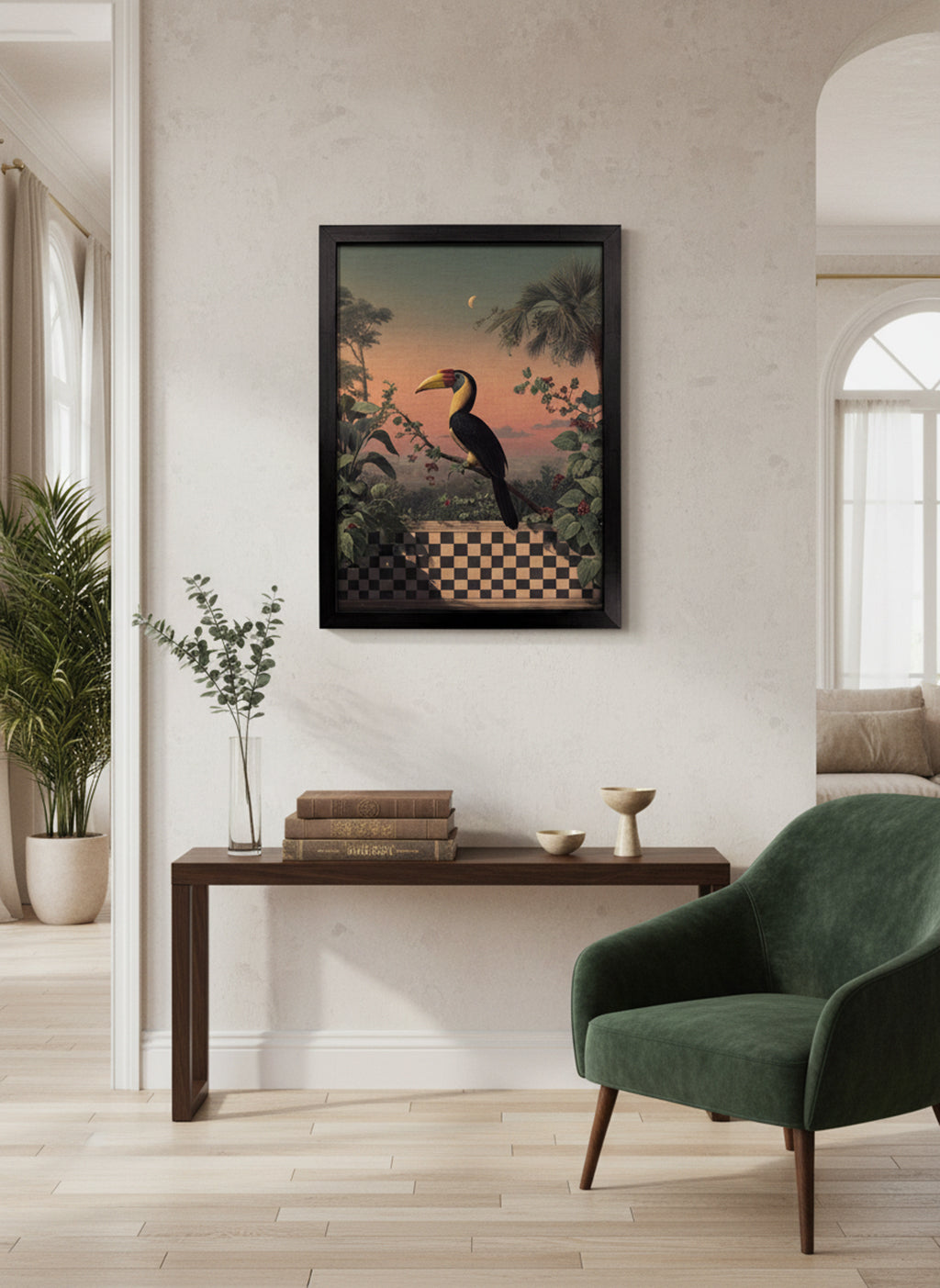 Hornbill in Stillness