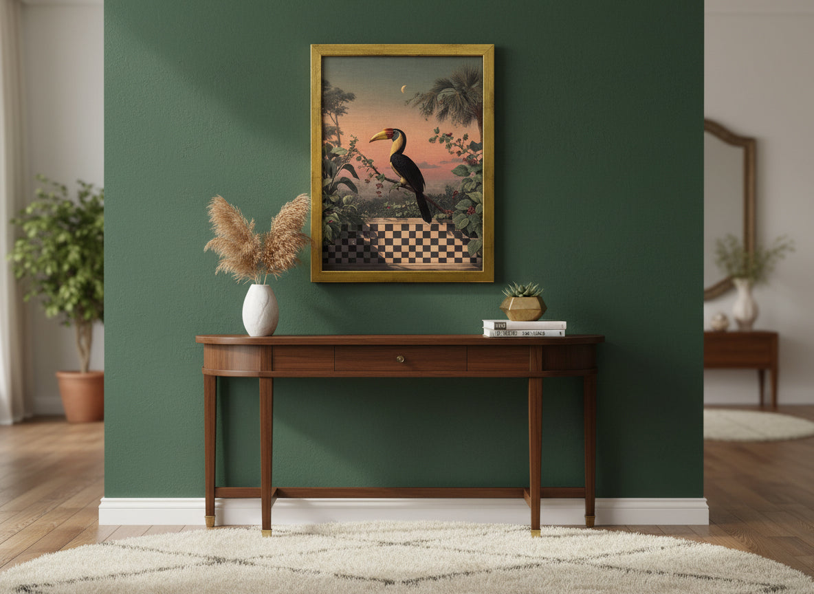 Hornbill in Stillness