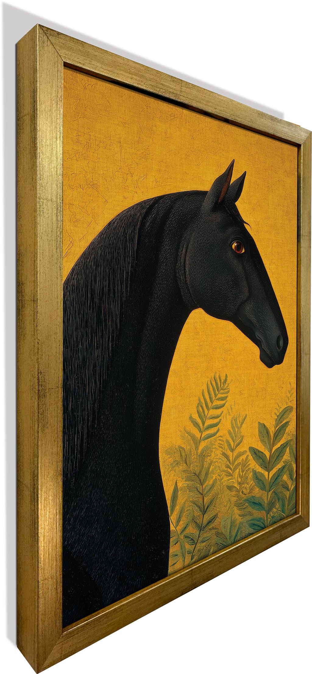 Horse on Yellow 2
