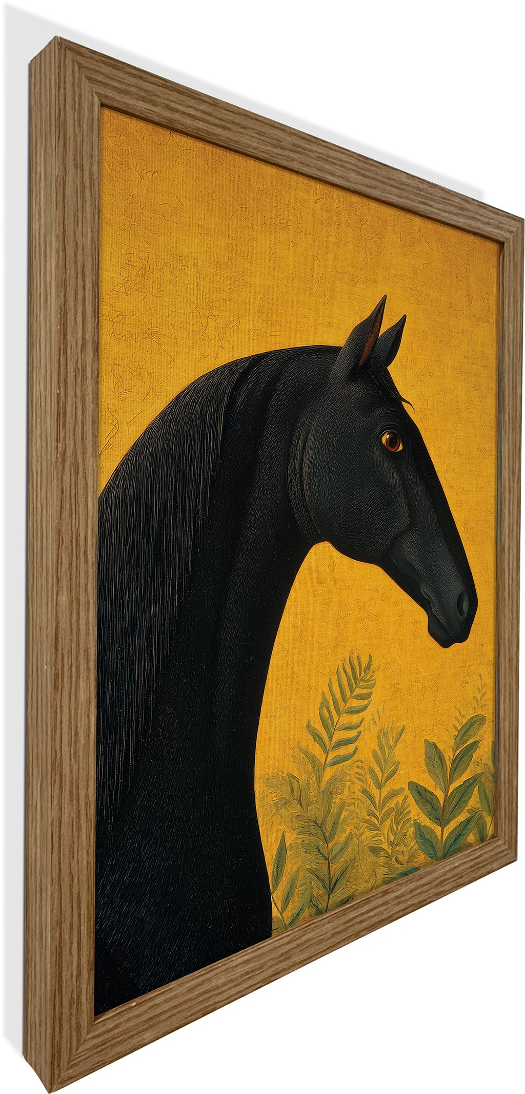 Horse on Yellow 2