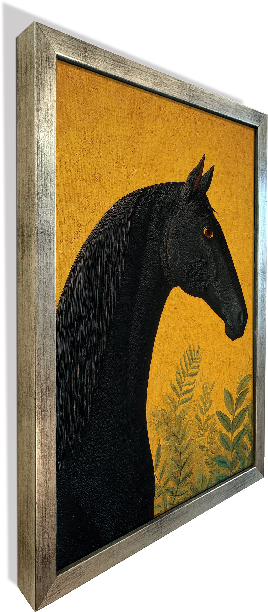 Horse on Yellow 2