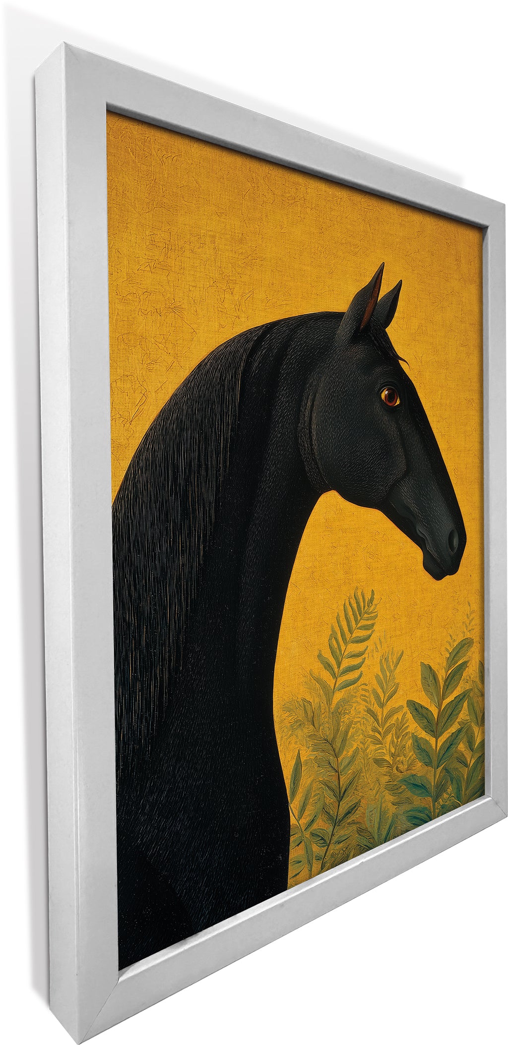 Horse on Yellow 2