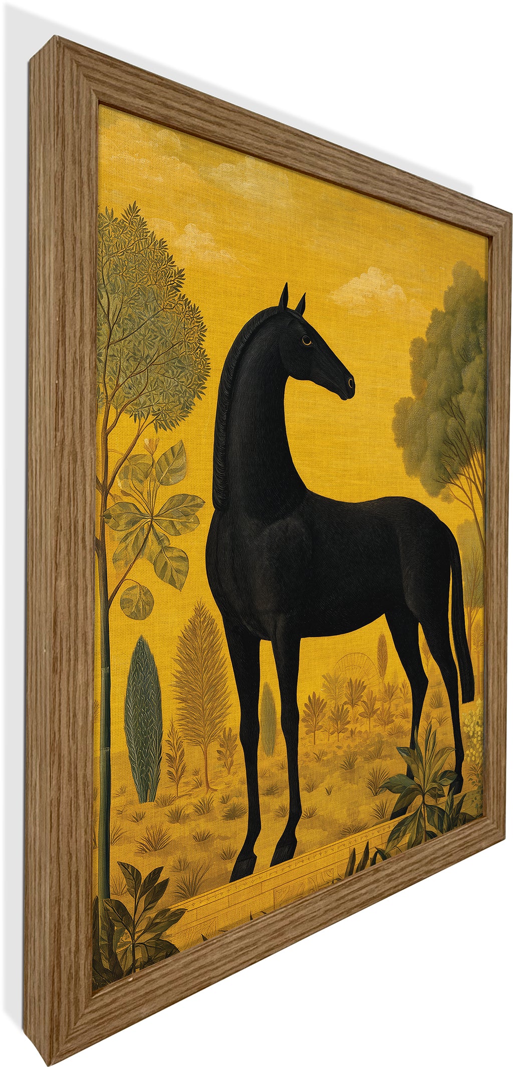 Horse on Yellow 1