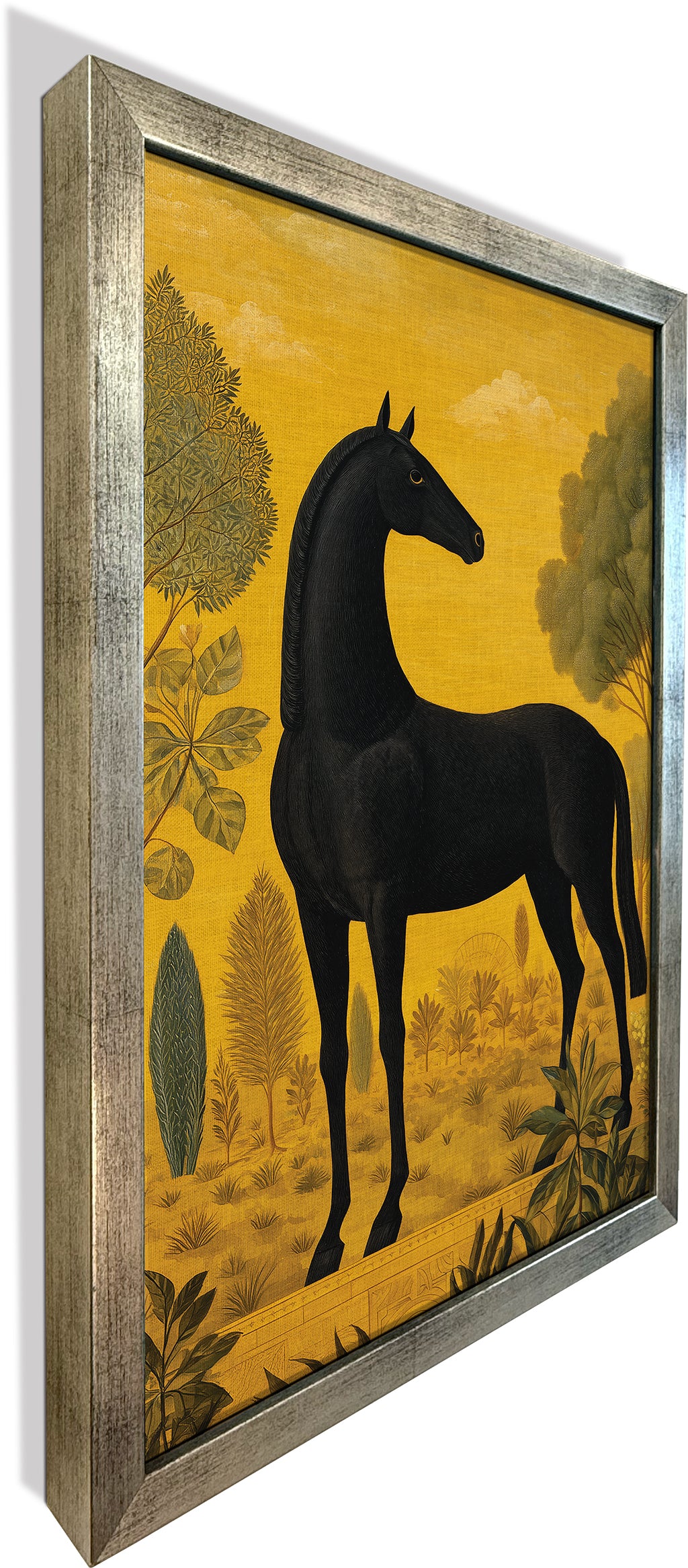 Horse on Yellow 1