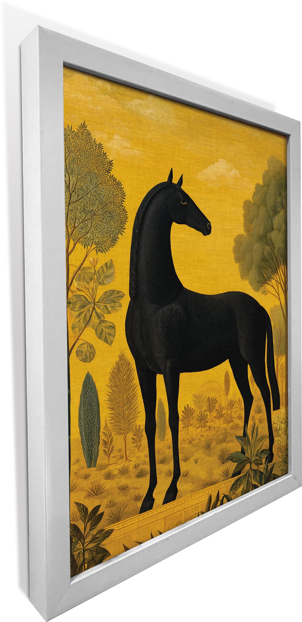 Horse on Yellow 1
