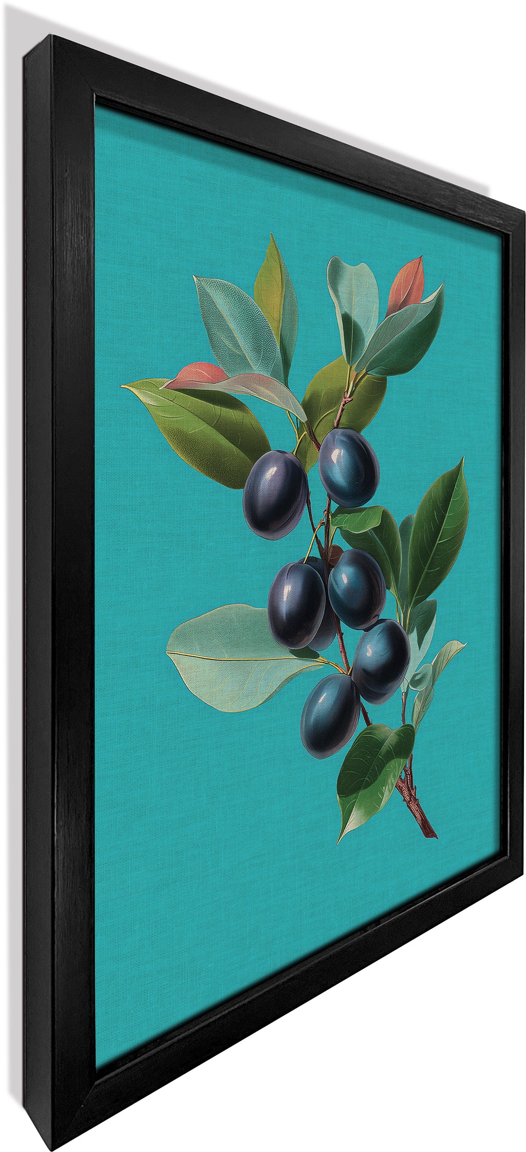 Jamun on Cyan