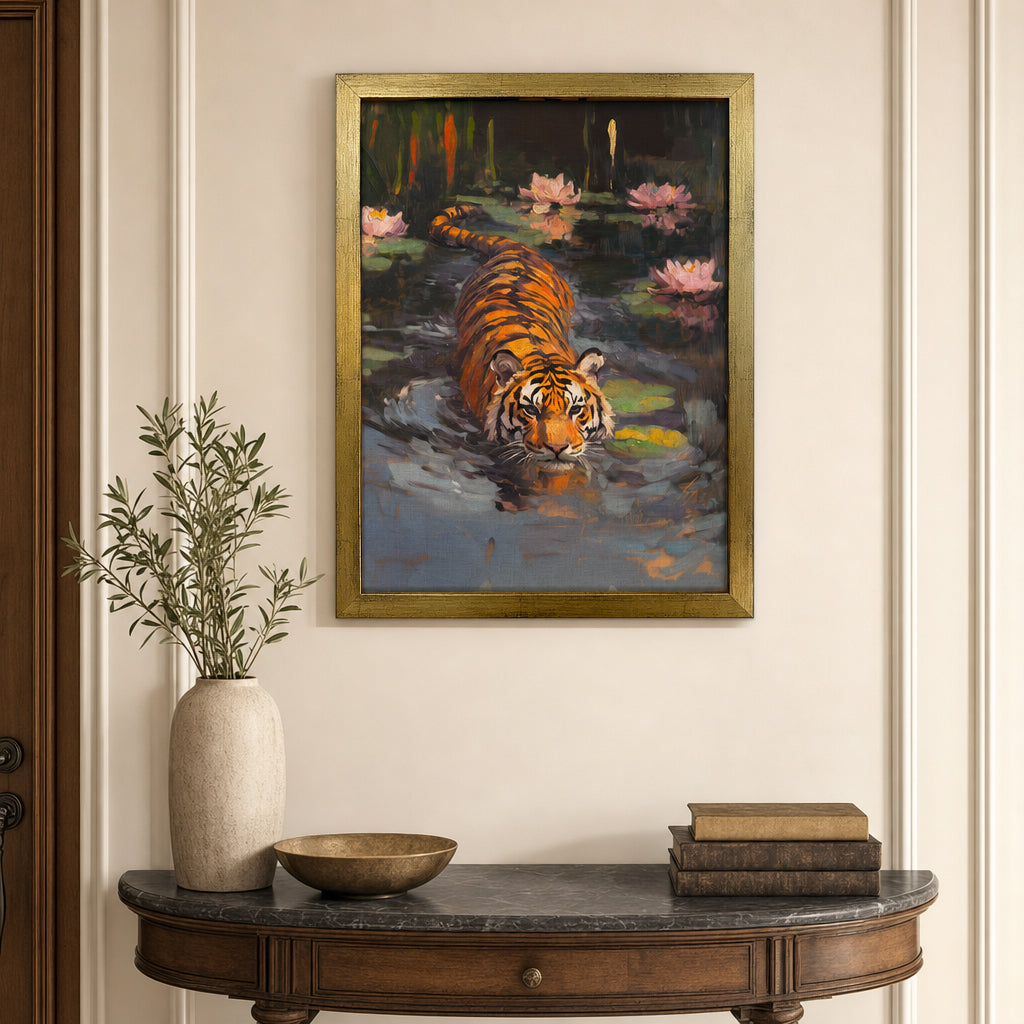 Lotus Pond Tiger