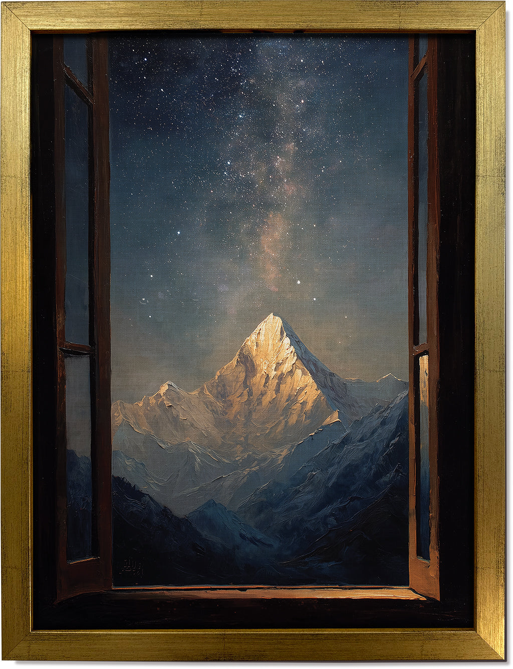 Moonlit Himalayas