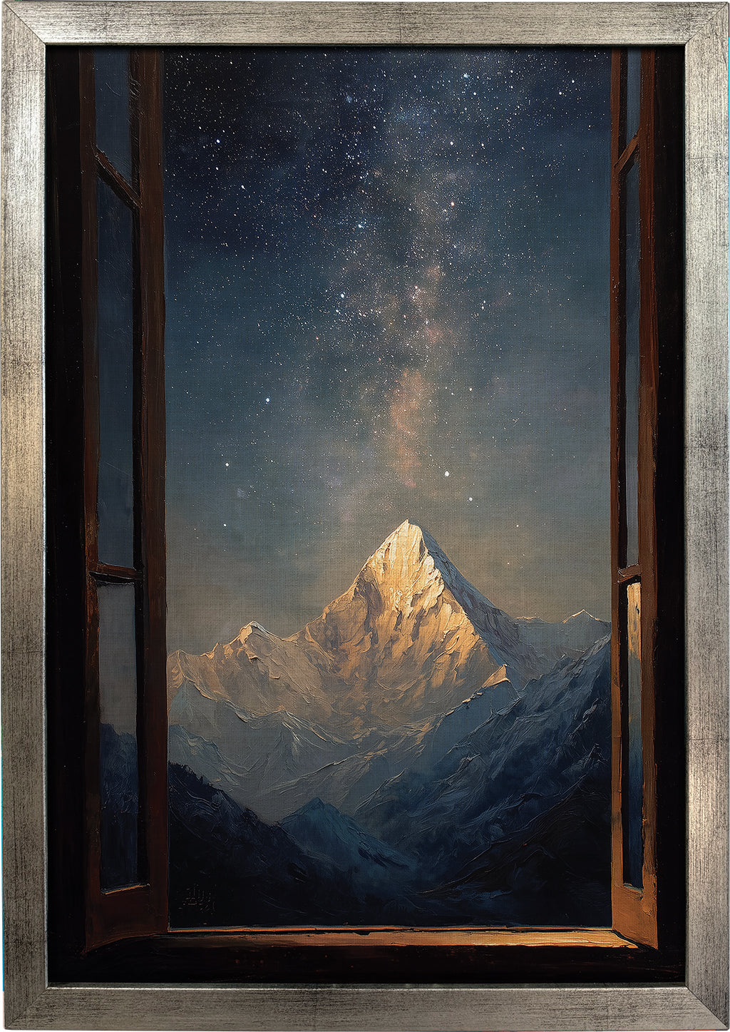 Moonlit Himalayas