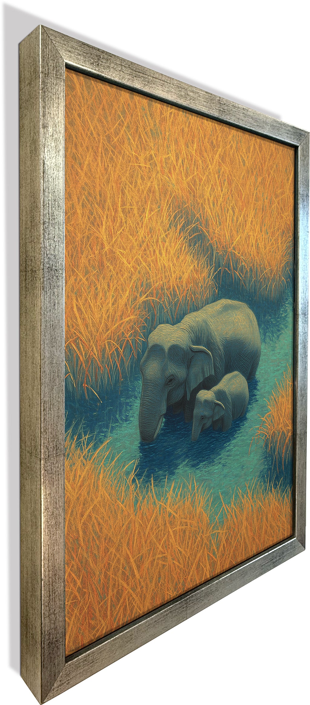 Mother & Calf in Kaziranga