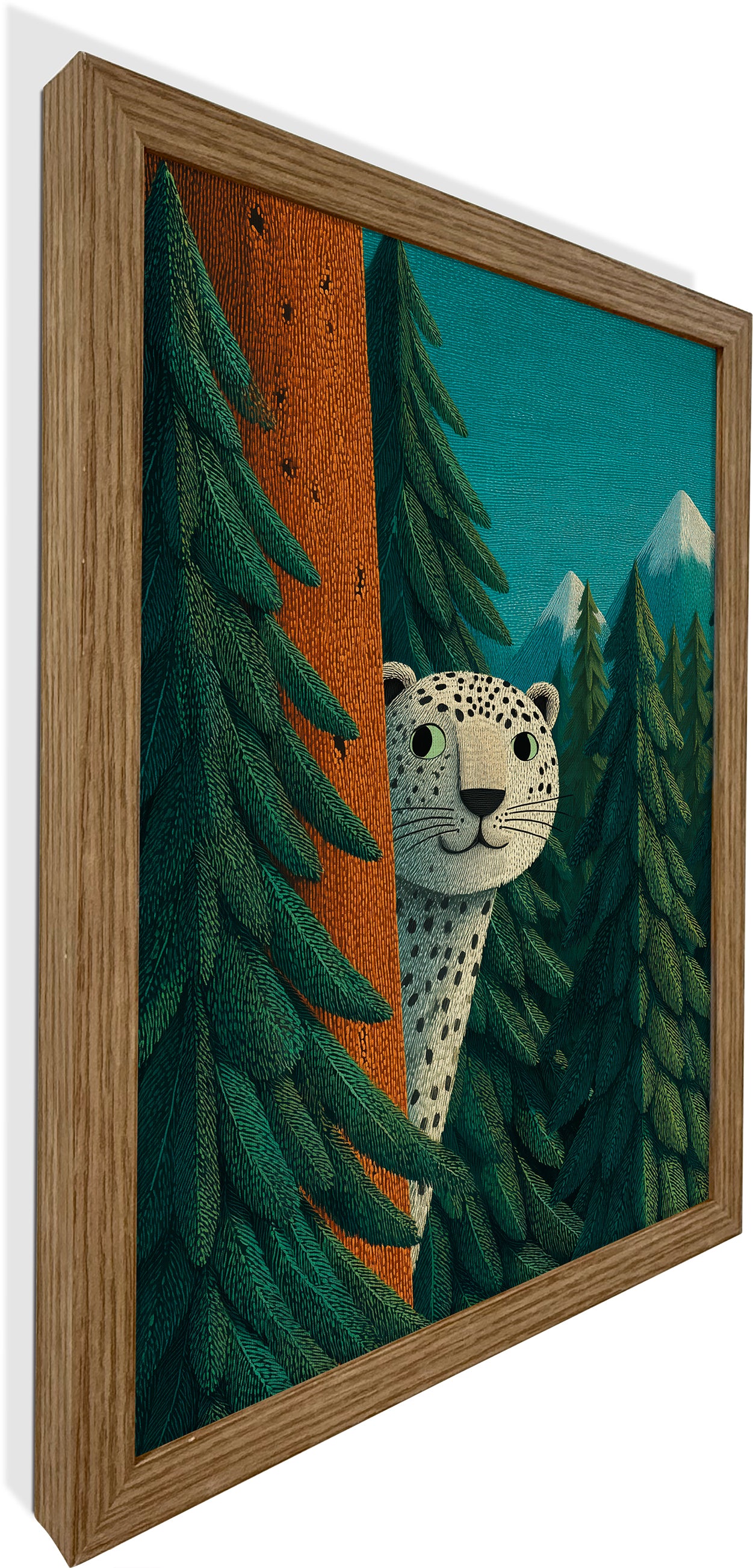 Peekaboo Leopard