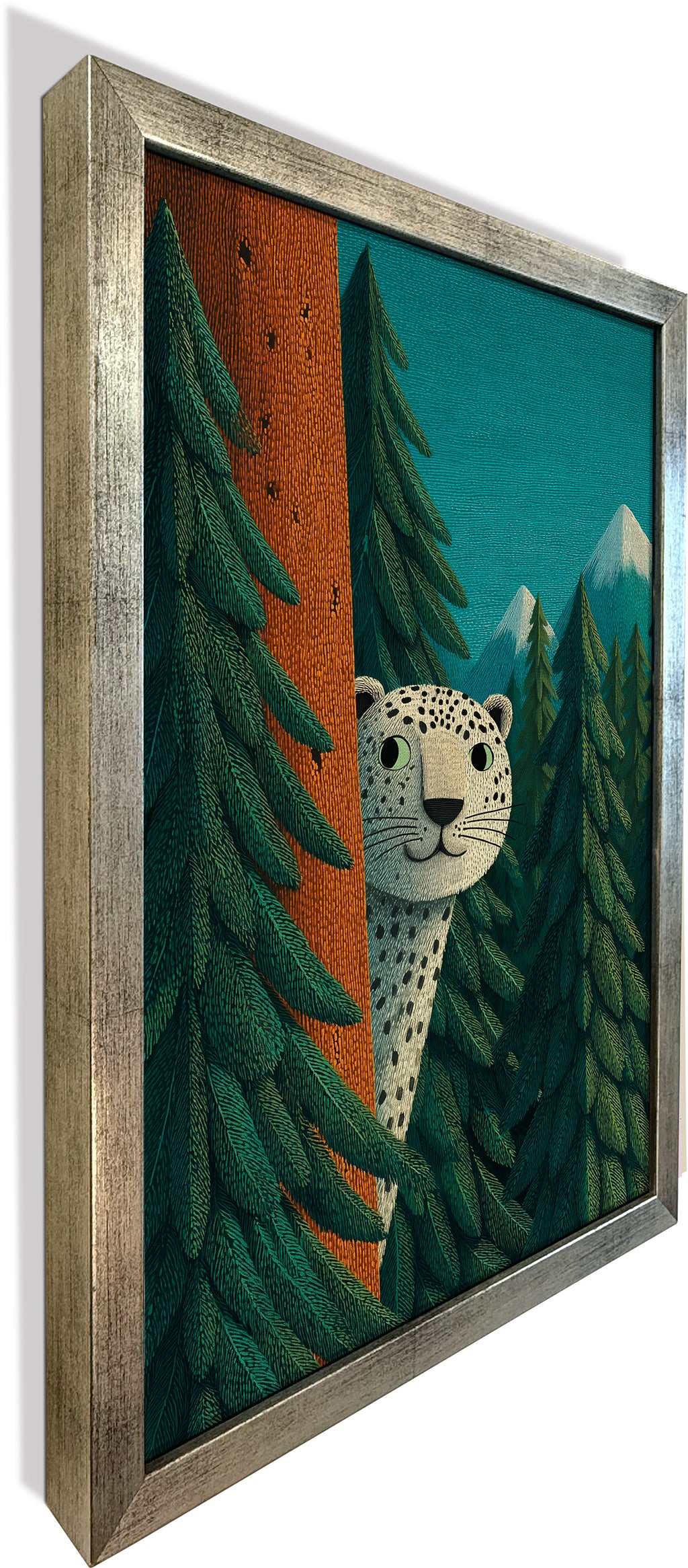 Peekaboo Leopard
