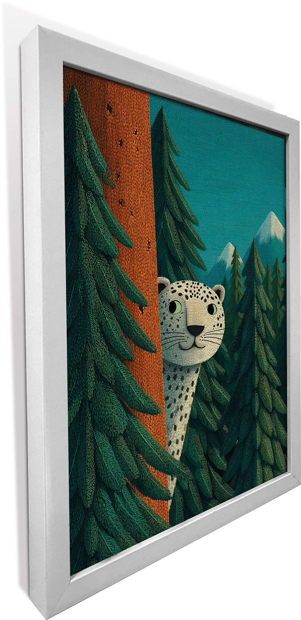 Peekaboo Leopard