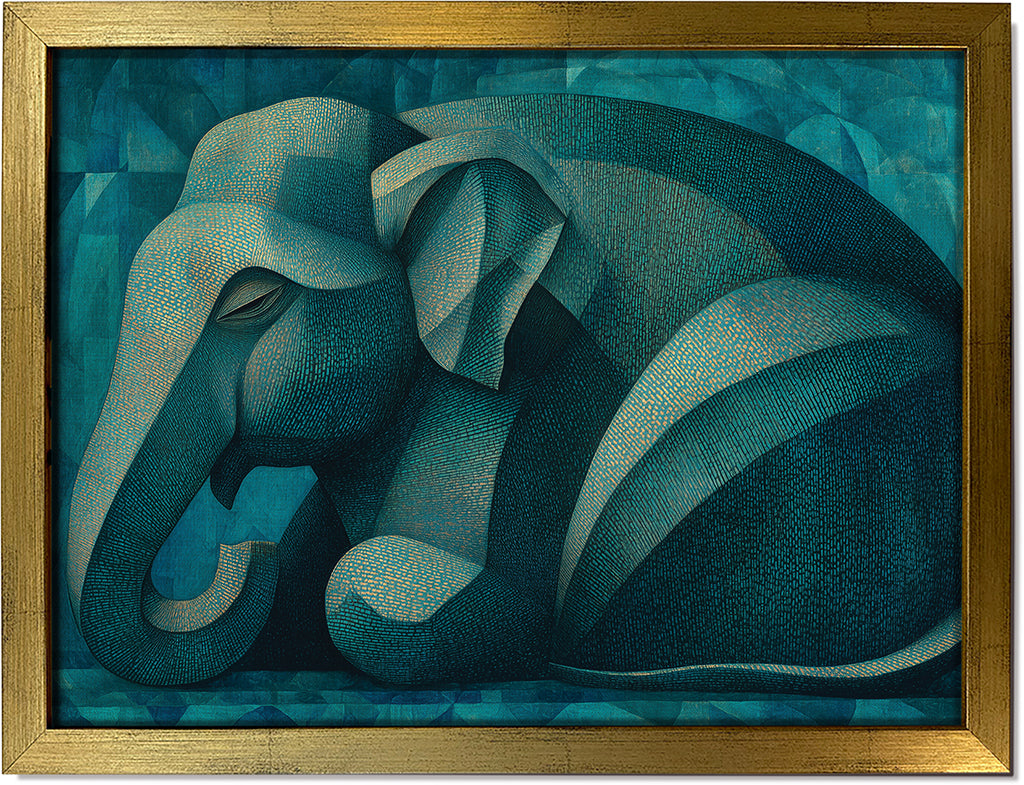 Teal Elephant
