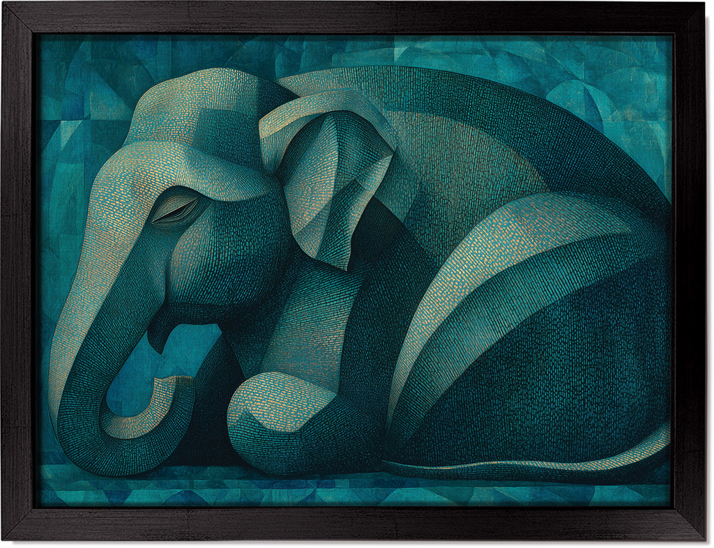 Teal Elephant