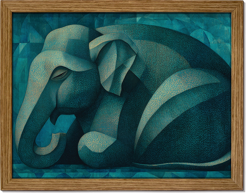 Teal Elephant