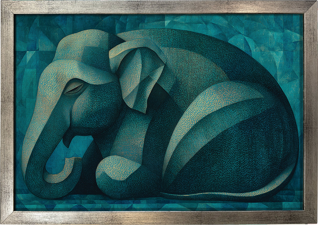 Teal Elephant