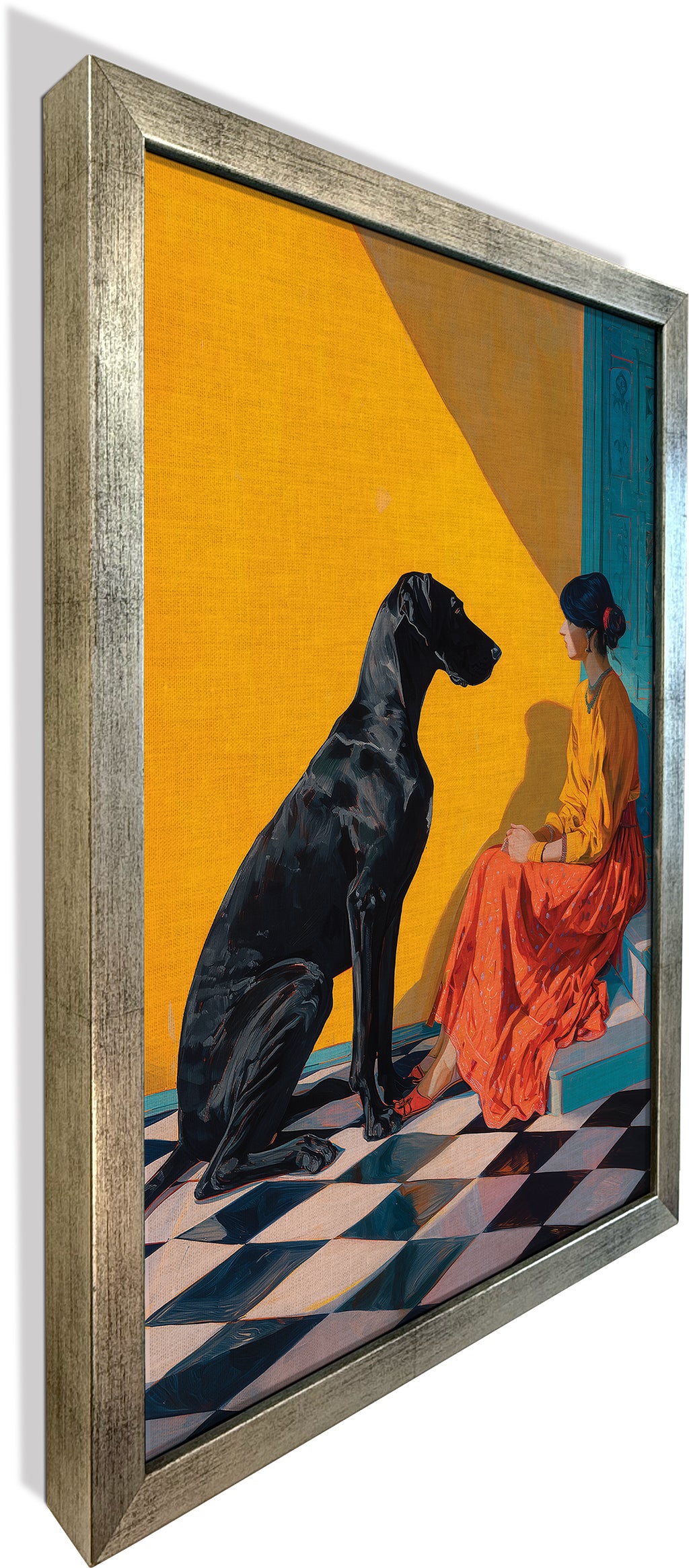 The Lady and the Great Dane