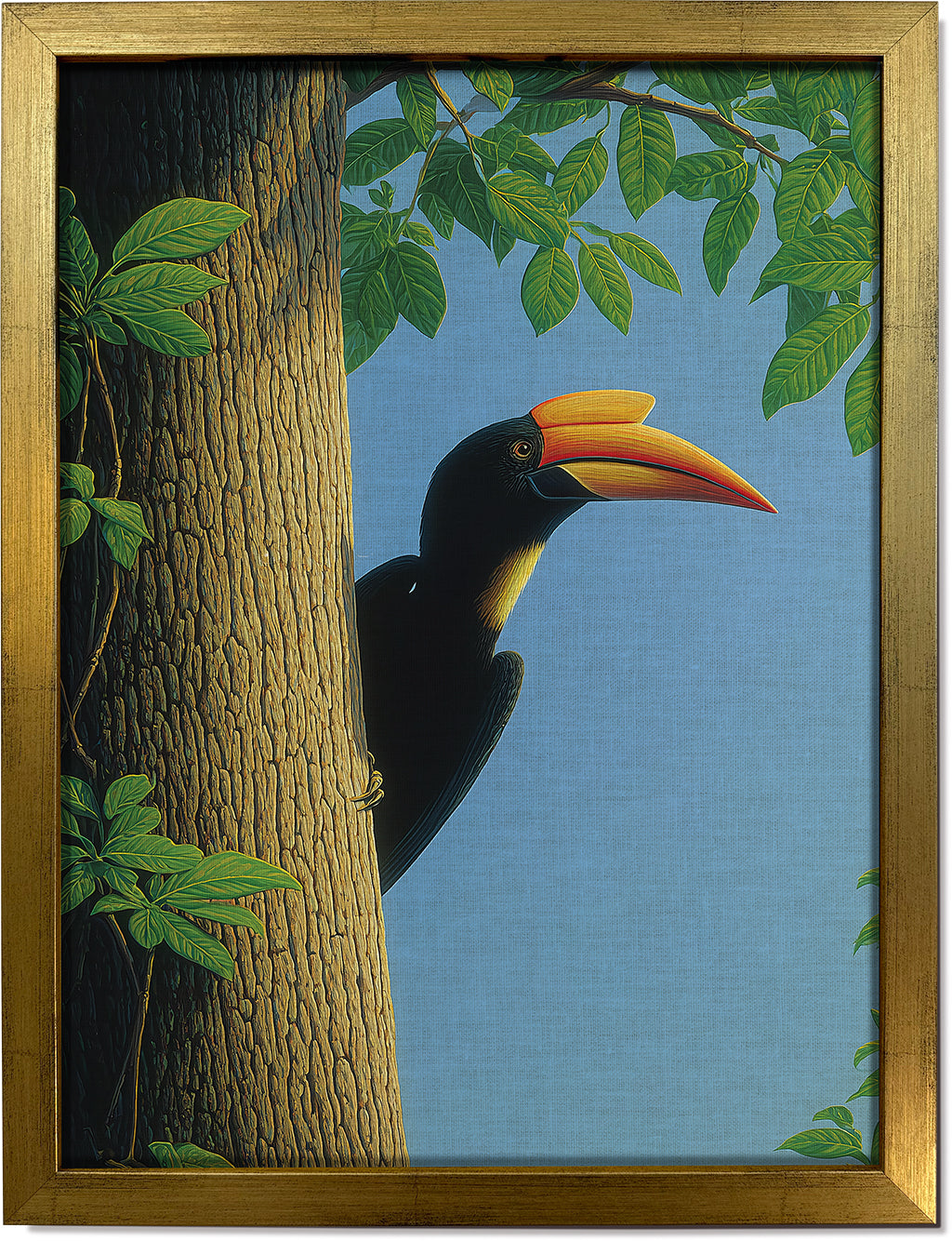 The Peeping Hornbill