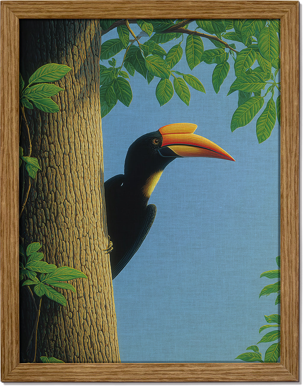 The Peeping Hornbill