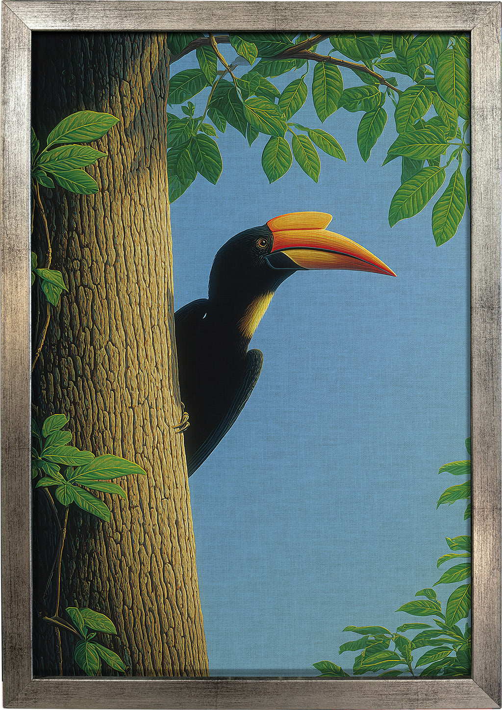 The Peeping Hornbill