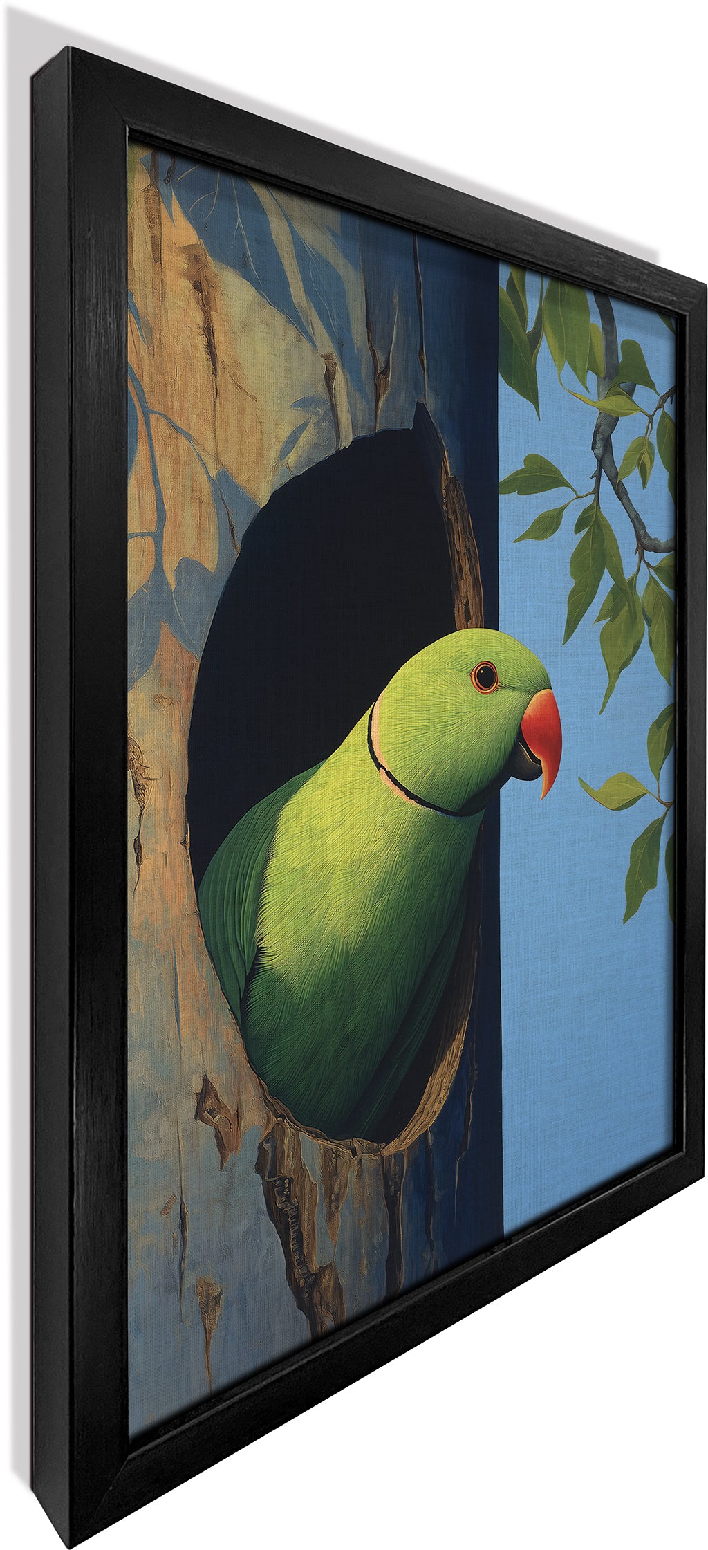 The Peeping Parrot