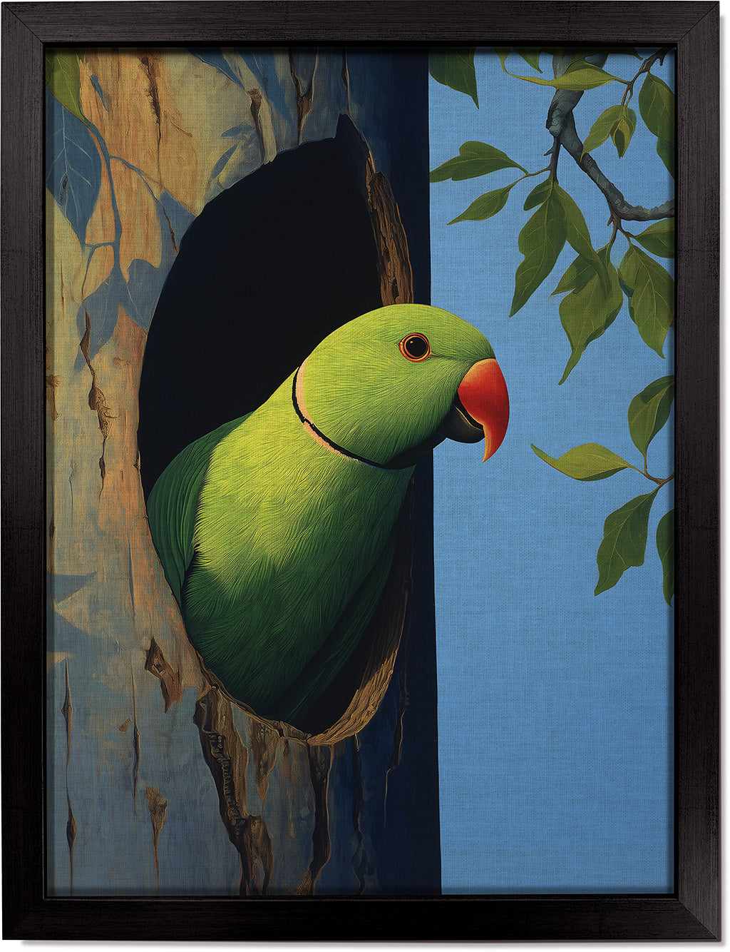The Peeping Parrot