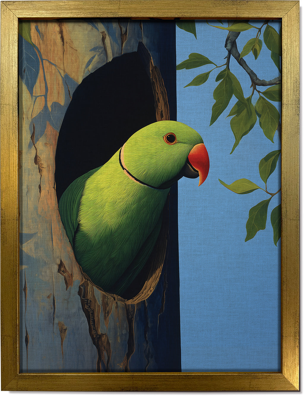 The Peeping Parrot