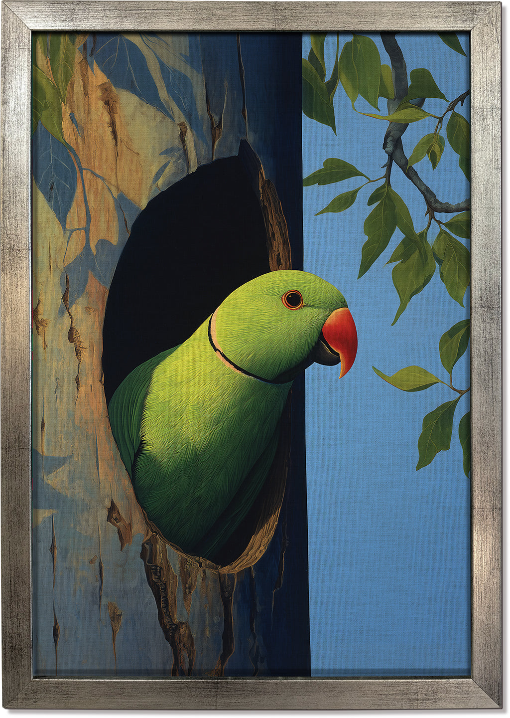 The Peeping Parrot