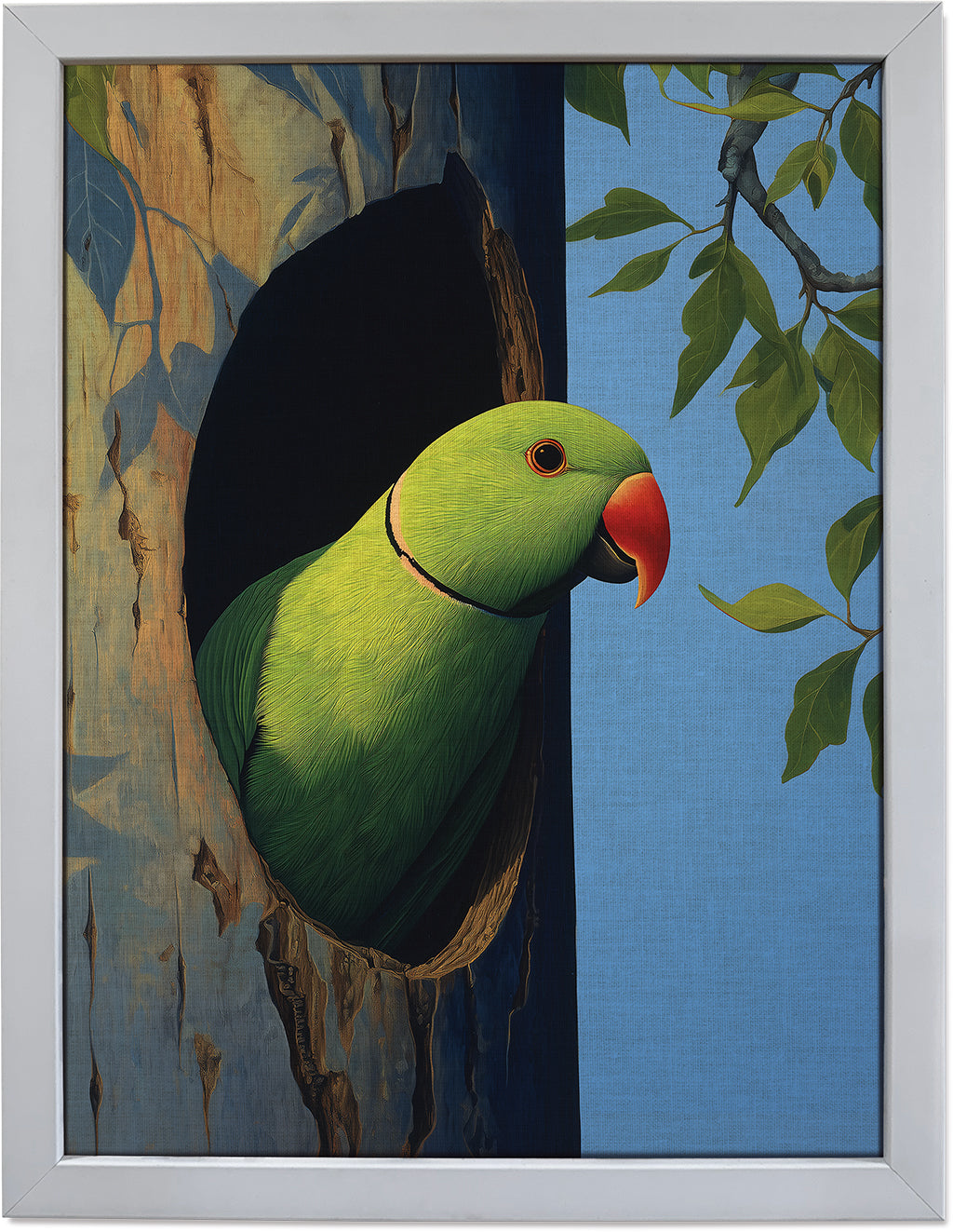 The Peeping Parrot
