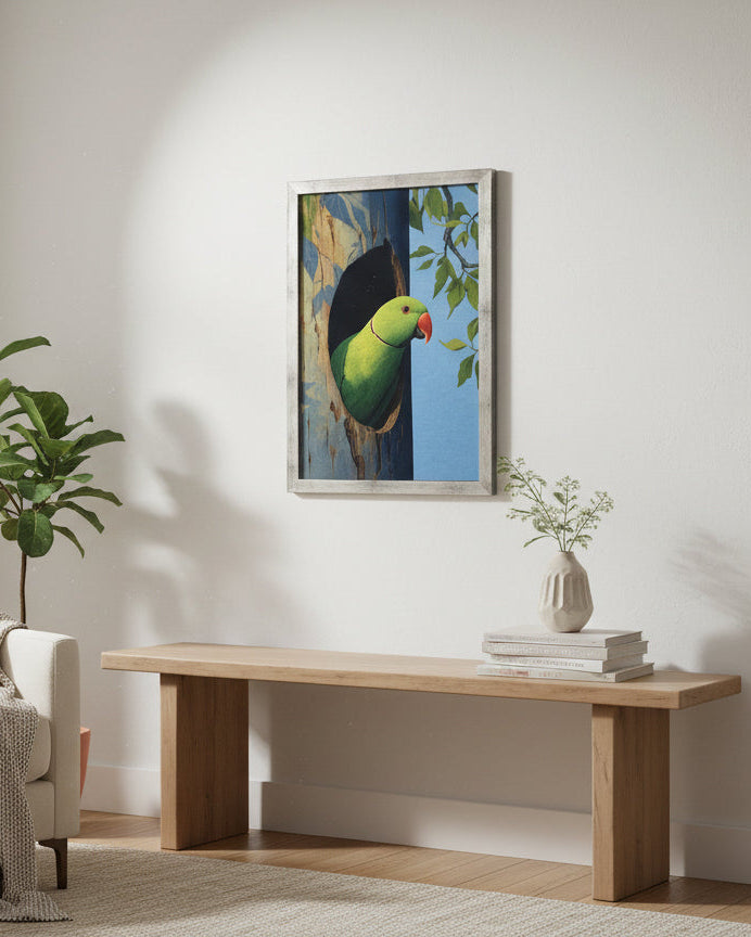 The Peeping Parrot