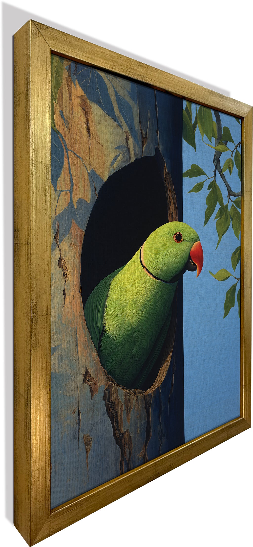 The Peeping Parrot