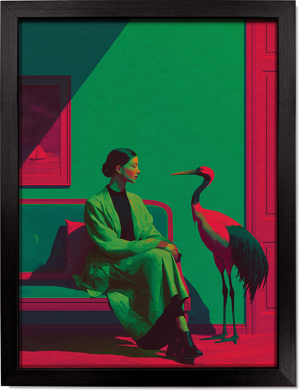 The Woman and the Crane