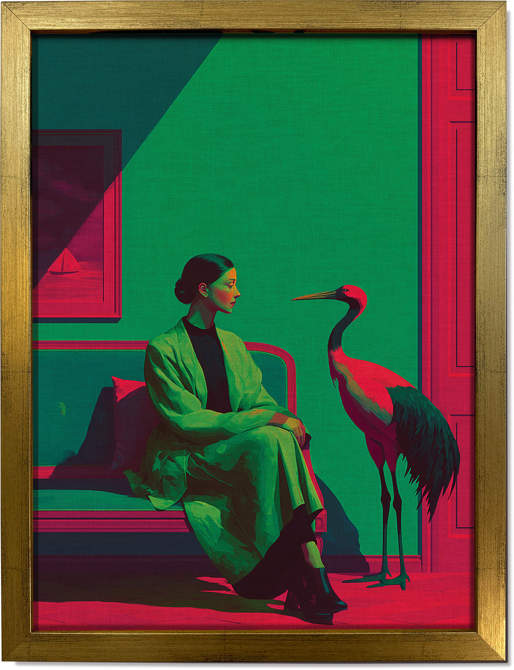 The Woman and the Crane