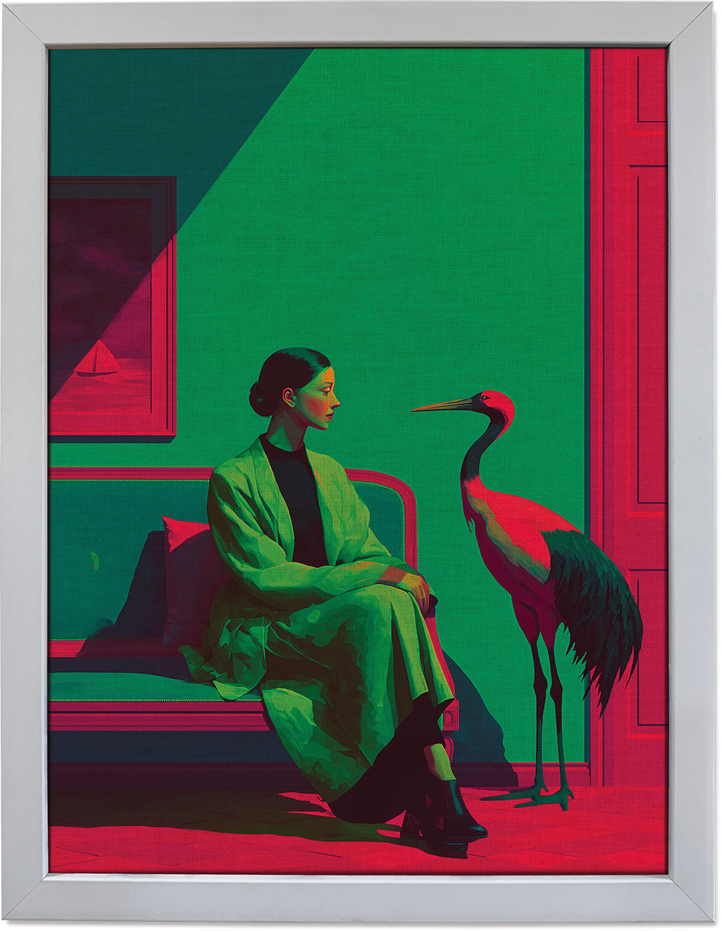 The Woman and the Crane