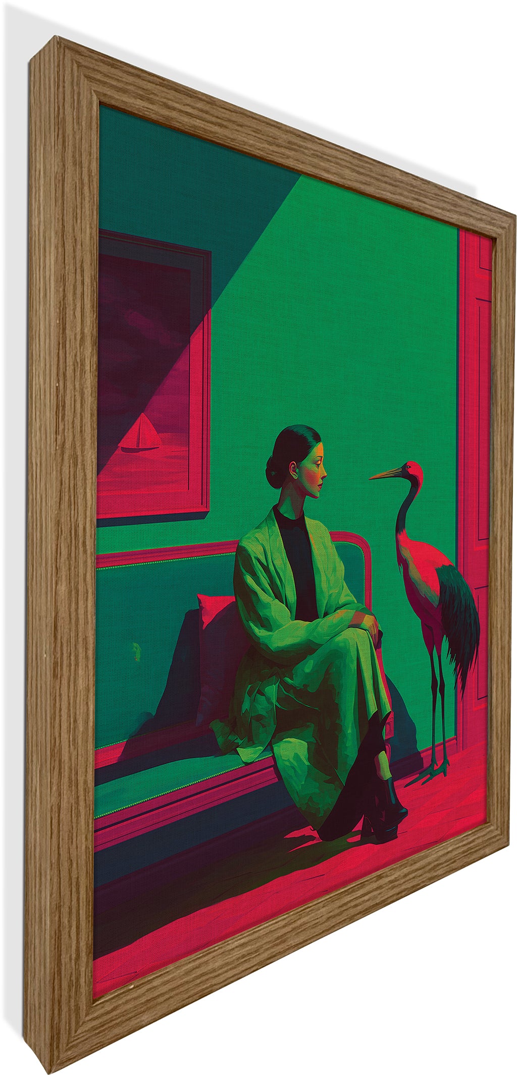 The Woman and the Crane
