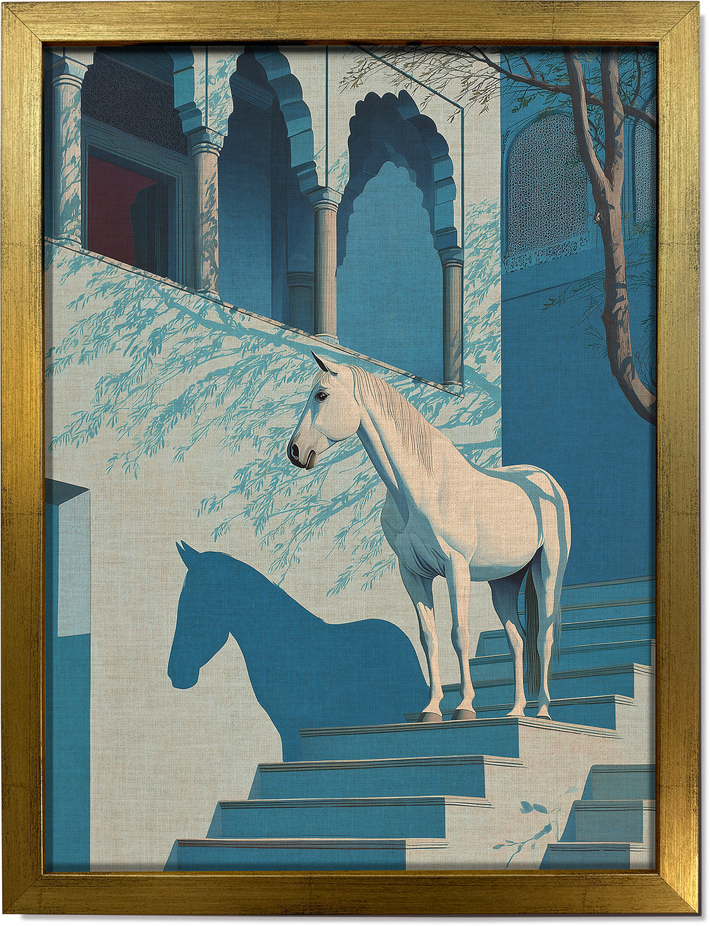 The Horse and the Blue Haveli