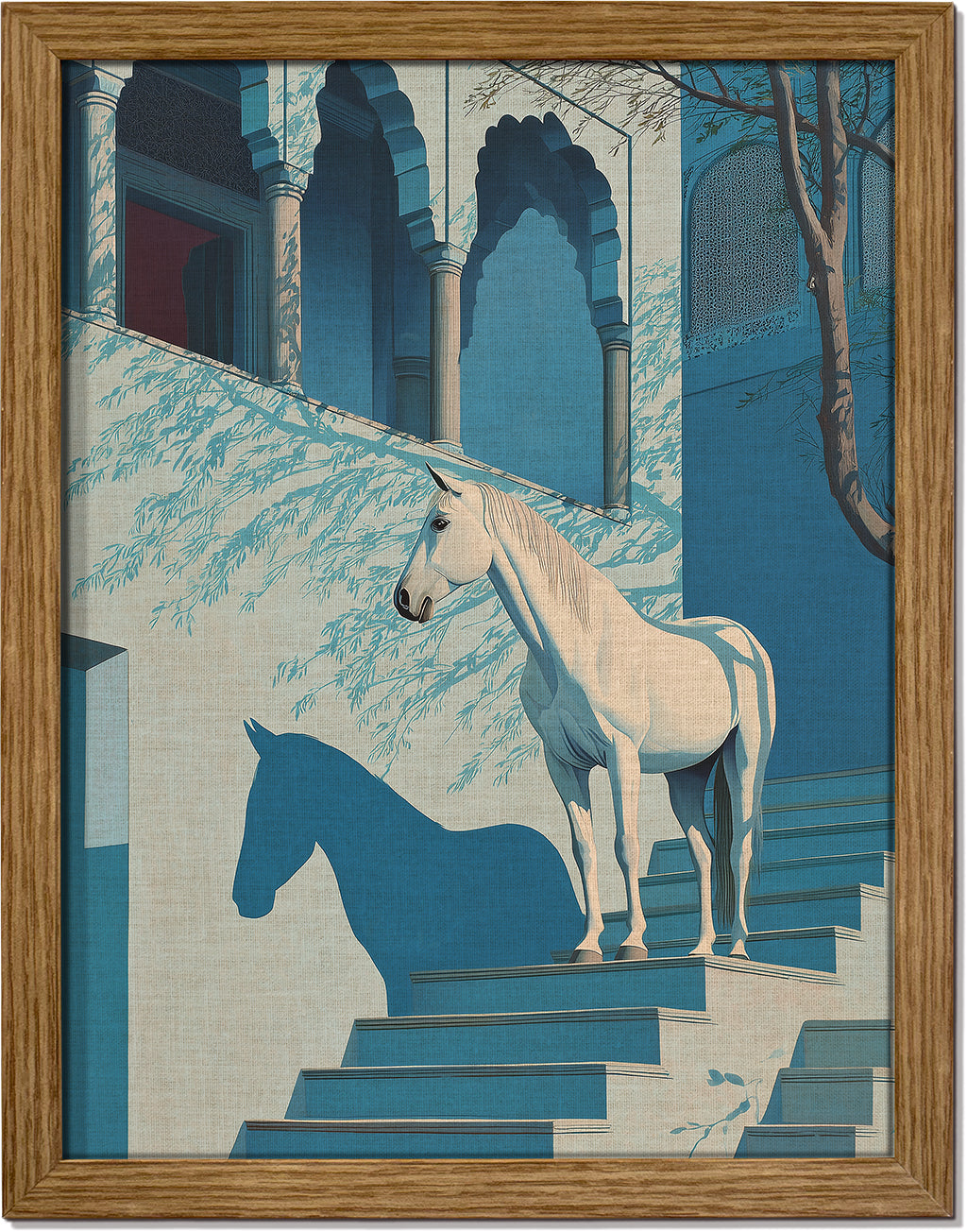 The Horse and the Blue Haveli