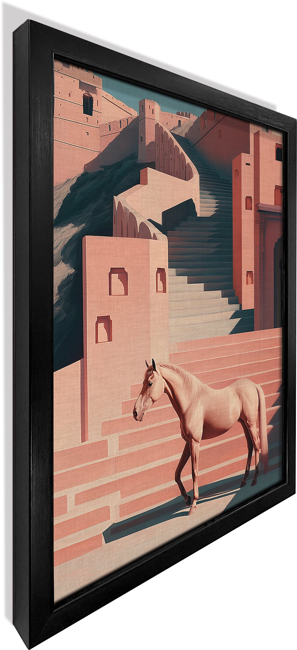 The Horse and the Pink Fort