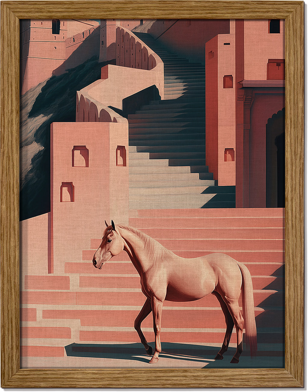The Horse and the Pink Fort