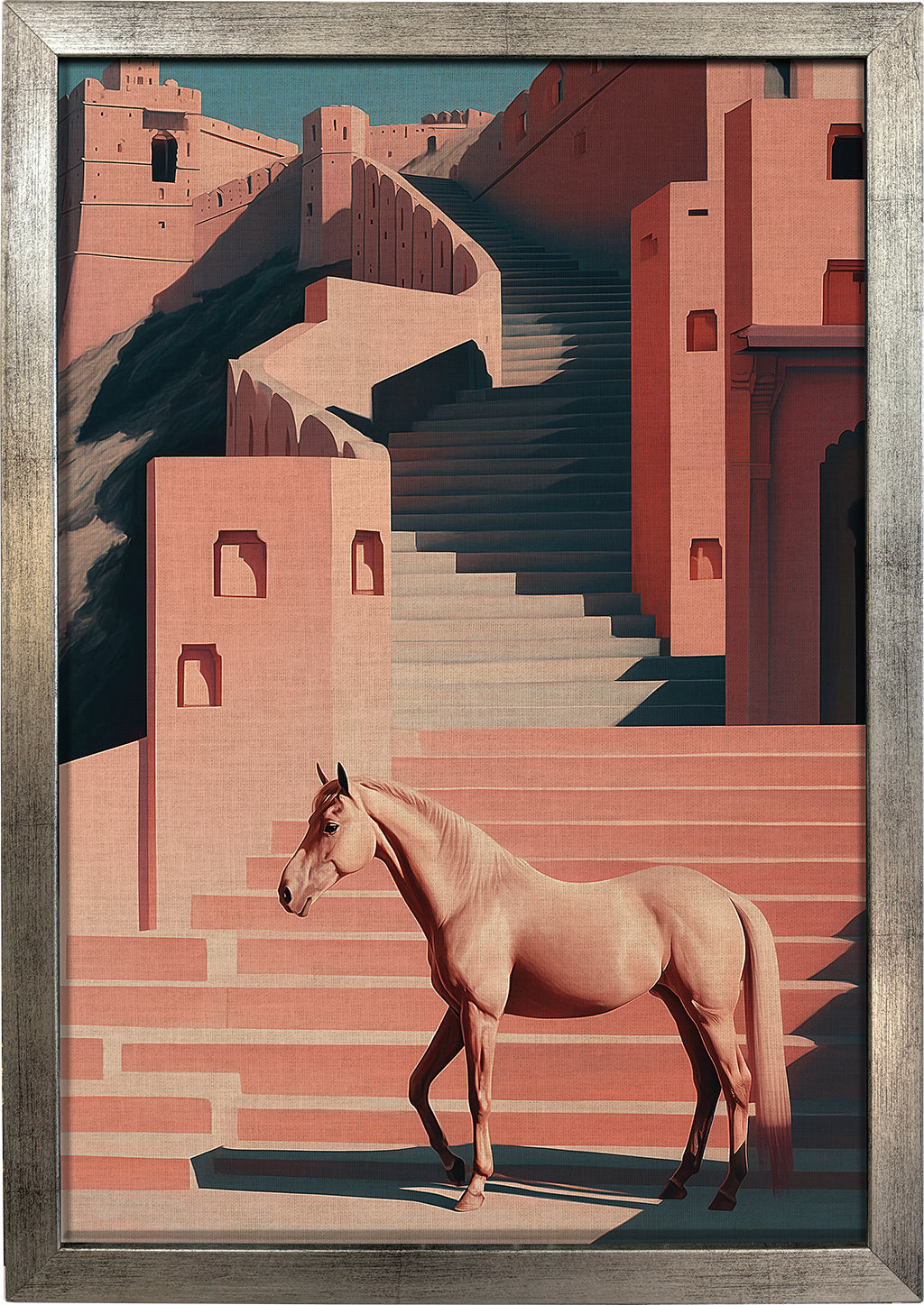 The Horse and the Pink Fort