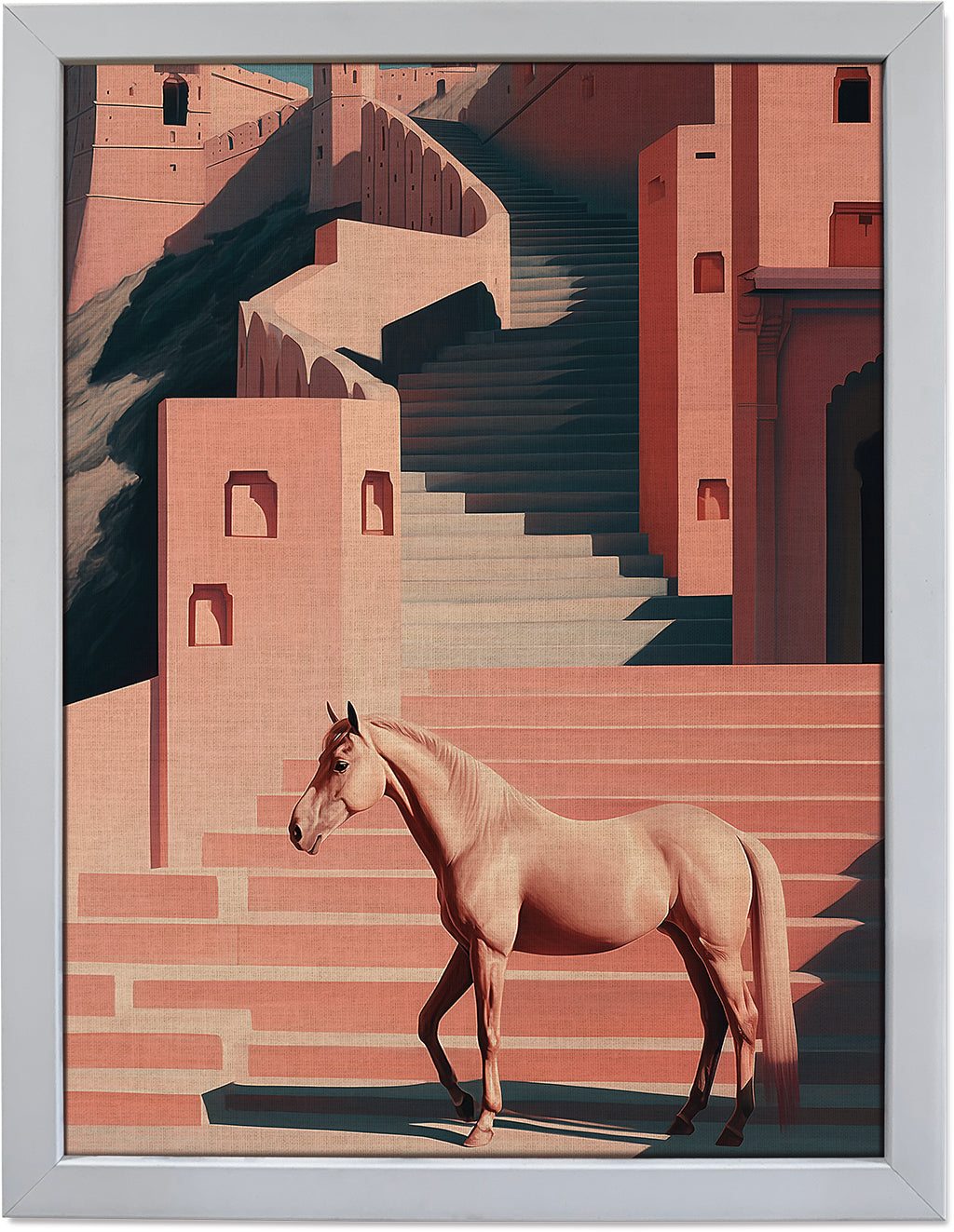 The Horse and the Pink Fort