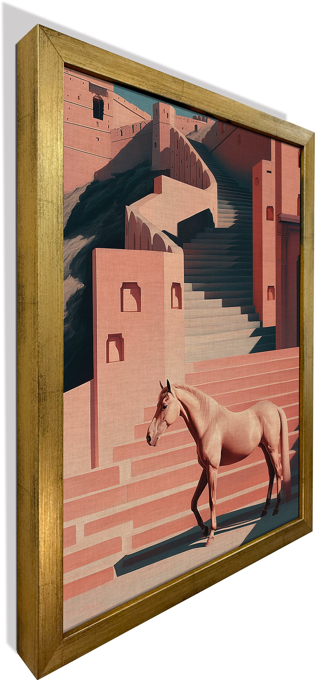 The Horse and the Pink Fort