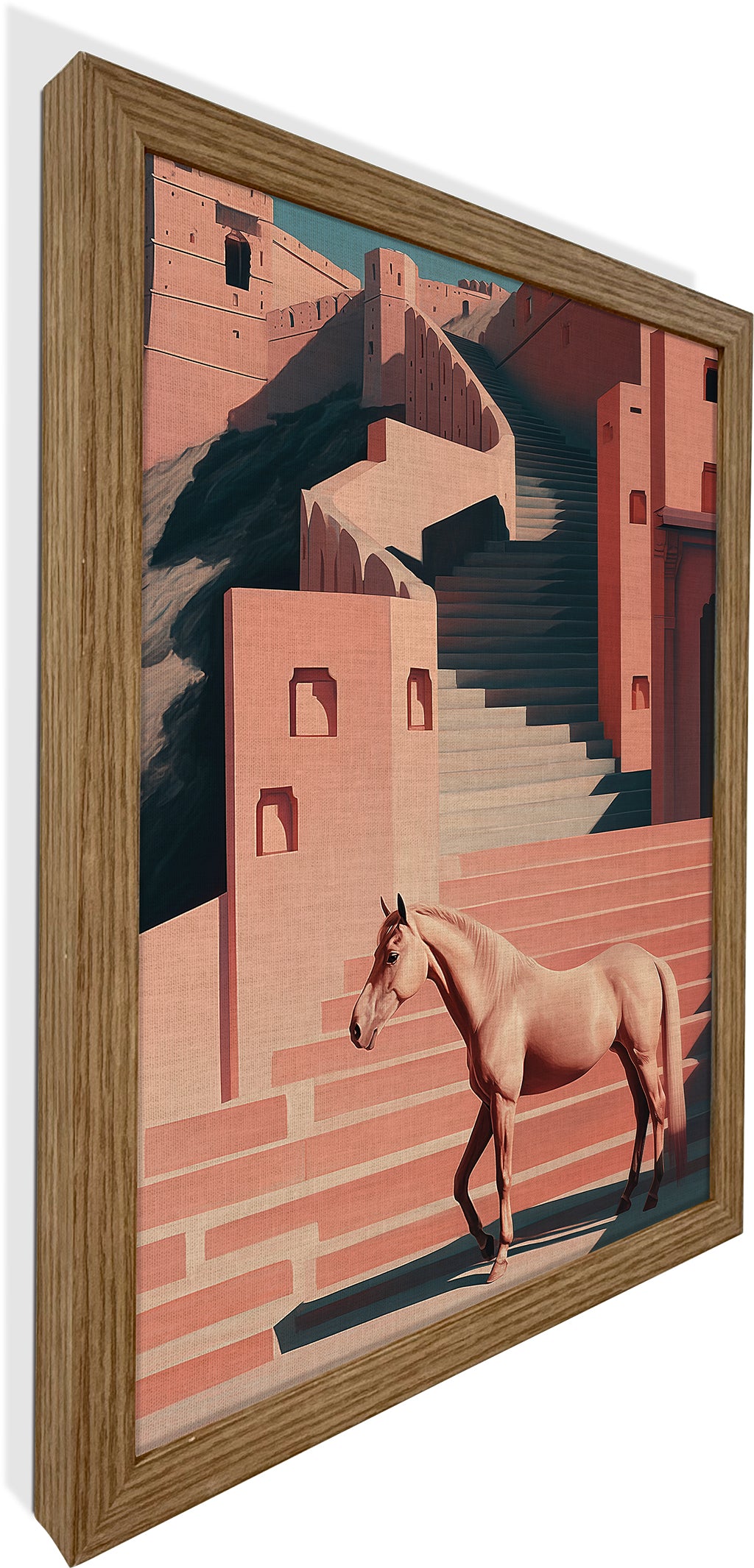 The Horse and the Pink Fort